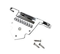 Not Easy To Damage Alloy Mandolin Tailpiece Musical Instrument Replacement With Mounting Screws For 8 String Mandolins