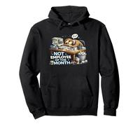 Not Employee of the Month Funny Work Humor Pullover Hoodie