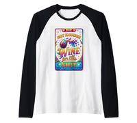 Not Enough Wine for This Shit Funny Quote Raglan Baseball Tee