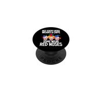 Not every Hero wears a Cape some were Red Noses Clown PopSockets Adhesive PopGrip
