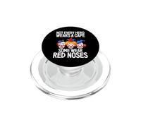 Not every Hero wears a Cape some were Red Noses Clown PopSockets PopGrip for MagSafe