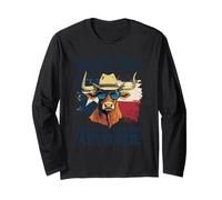 Not everything's Bigger in Texas, just the Attitude Costume Long Sleeve T-Shirt
