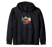 Not everything's Bigger in Texas, just the Attitude Costume Zip Hoodie