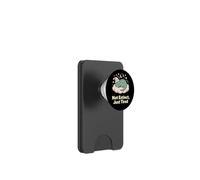 Not Extinct Just Tired - Funny Sleeping Dino Quote PopSockets PopWallet for MagSafe