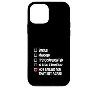 Not Falling For That Again Relationship Status Funny Singles Case for iPhone 12 mini