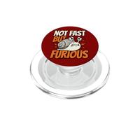 Not Fast But Furious Angry Snail PopSockets PopGrip for MagSafe