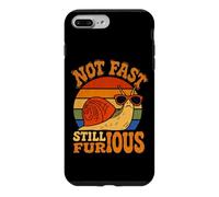 Not Fast Still Furious Snail Sunglasses Sarcastic Humor Joke Case for iPhone 7 Plus/8 Plus