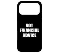Not Financial Advice Entrepreneur Money Case for iPhone 17 Pro Max
