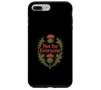 Not for Everyone Thistle Floral Design Vintage Case for iPhone 7 Plus/8 Plus