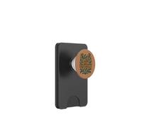 Not for Everyone Thistle Floral Design Vintage Style PopSockets PopWallet for MagSafe