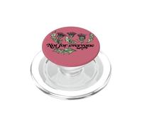 Not for Everyone Thorny Thistle Plant Illustration PopSockets PopGrip for MagSafe