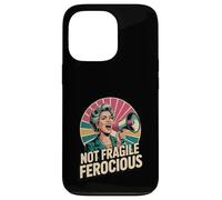 Not Fragile Ferocious Funny Empowered Senior Case for iPhone 13 Pro