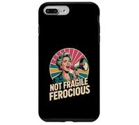 Not Fragile Ferocious Funny Empowered Senior Case for iPhone 7 Plus/8 Plus