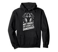 Not Fragile Just Sparkly And Dangerous Woman Power Pullover Hoodie