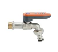 Not Freeze Outdoor Faucet with High Flows Rate & Security Locking Strong Construction Easy Installation for Winter Use High Flows Proof Hose Bibb