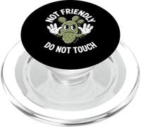 Not Friendly Do Not Touch Angry Cactus Humor PopSockets PopGrip for MagSafe