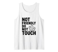 Not Friendly Do Not Touch Cactus Tank Top