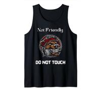 Not Friendly Do Not Touch Tank Top