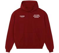 Not From Manchester Madame Logo Men's Hoodie - Red / S