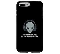 Not From This Planet Alien with Headphones Case for iPhone 7 Plus/8 Plus