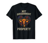 NOT Government Property - Feminist Uterus Art T-Shirt