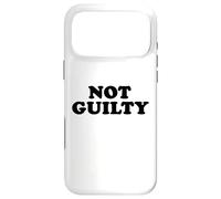 NOT GUILTY Case for iPhone 17 Pro Max