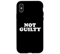 NOT GUILTY Case for iPhone X/XS