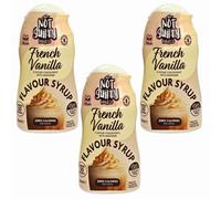 Not Guilty Zero Calorie Barista French Vanilla Syrup Concentrate 60ml x 3, Sugar & Fat Free, Vegan Sweetener - Perfect for SkinnyCoffees and Shakes with Welari Thank You Card | (3 Pack)