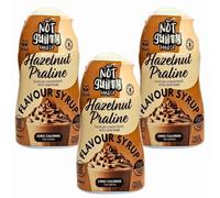 Not Guilty Zero Calorie Barista Hazelnut Praline Syrup Concentrate 60ml x 3, Sugar & Fat Free, Vegan Sweetener - Perfect for SkinnyCoffees and Shakes with Welari Thank You Card | (3 Pack)