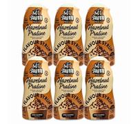 Not Guilty Zero Calorie Barista Hazelnut Praline Syrup Concentrate 60ml x 6, Sugar & Fat Free, Vegan Sweetener - Perfect for SkinnyCoffees and Shakes with Welari Thank You Card | (6 Pack)