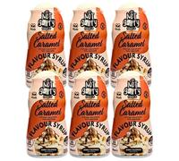 Not Guilty Zero Calorie Barista Salted Caramel Syrup Concentrate 60ml x 6, Sugar & Fat Free, Vegan Sweetener - Perfect for SkinnyCoffees and Shakes with Welari Thank You Card | (6 Pack)