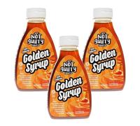 Not Guilty Zero Calorie Golden Flavour Syrup 425ml x 3, Sugar & Fat Free, Vegan Sweetener - Perfect for SkinnyCoffees and Smoothies with Welari Thank You Card | (3 Pack)