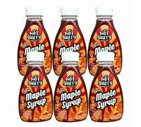 Not Guilty Zero Calorie Maple Flavour Syrup 425ml x 6, Sugar & Fat Free, Vegan Sweetener - Perfect for SkinnyCoffees and Smoothies with Welari Thank You Card | (6 Pack)