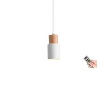 Not Hardwired Battery Operated Pendant Lighting, No Wires Black Battery Power Pendant Light / Ceiling Hanging Lighting Fixture Chandelier for Kitchen Island Dining Room Bedroom Bedside Hallway Foyer (