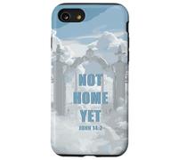 Not Home Yet - John 14:2 Christian Faith Jesus Quote Heaven Case for iPhone SE (2020) / 7/8