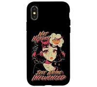 Not Hungry Just Anime Influenced Meme Quote Case for iPhone X/XS