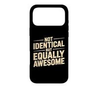 Not Identical But Equally Awesome Twins Sibling Case for iPhone 17 Pro Max