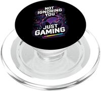 Not Ignoring You Just Gaming PopSockets PopGrip for MagSafe
