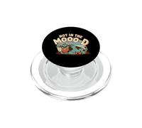 Not In The Moo-d Funny Annoyed Cow Design PopSockets PopGrip for MagSafe