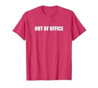 Not in the Office T-Shirt, Men, Red Heather, XX-Large