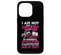 Not Just A Barrel Racer Funny Barrel Racing Girl Women Case for iPhone 13 Pro