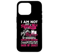 Not Just A Barrel Racer Funny Barrel Racing Girl Women Case for iPhone 16 Pro