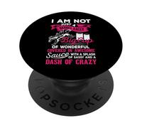 Not Just A Barrel Racer Funny Barrel Racing Girl Women PopSockets Adhesive PopGrip