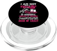 Not Just A Barrel Racer Funny Barrel Racing Girl Women PopSockets PopGrip for MagSafe