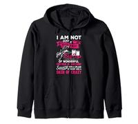 Not Just A Barrel Racer Funny Barrel Racing Girl Women Zip Hoodie