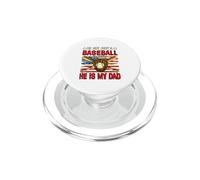 Not Just A Baseball Player He Is My Dad Father's Day PopSockets PopGrip for MagSafe