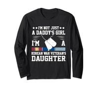 Not Just A Daddy's Girl I'm A Korean War Veteran Daughter Long Sleeve T-Shirt