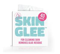 Not Just A Patch Skin Glee Adhesive Remover for Skin (40 Pack) - Hypoallergenic Alcohol Wipes for CGM Devices, Bandages, Ostomy Patches, and Adhesives - Gentle, Portable Skin Cleaner