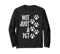 Not just a Pet Rainbow Bridge Cat Lover Long Sleeve T-Shirt