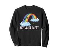 Not just a Pet Rainbow Bridge Cat Lover Sweatshirt